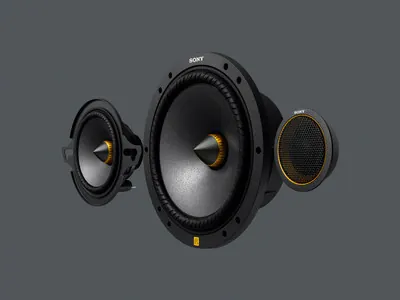 Audio Systems: Component speaker set