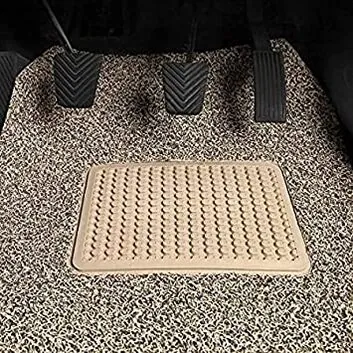 Floor Mats: Grey coil floor mat